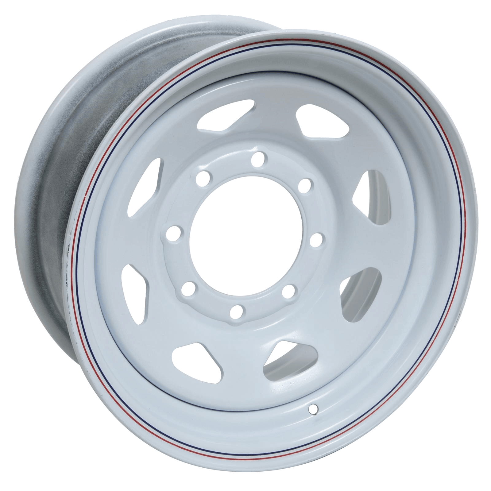 Felge Nomad weiss 8x16 Zoll mit 8-6.50in. Lochkreis