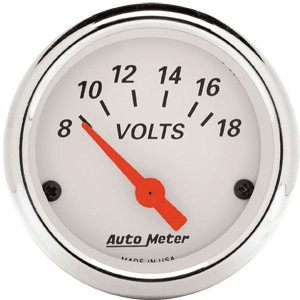 Voltmeter Ziffernblatt weiss Voltmeter Ziffernblatt weiss