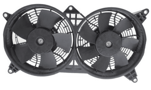 Kühlerventilatormotor inkl. Rahmen SRX STS Kühlerventilatormotor inkl. Rahmen SRX STS