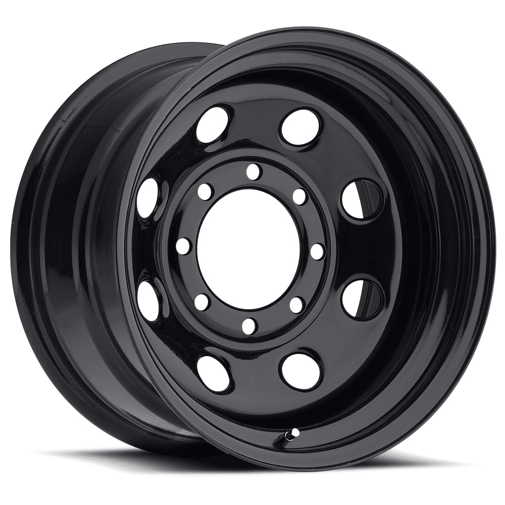 Felge Soft-8 HD schwarz 8x16 Zoll mit 8-6.50in. Lochkreis