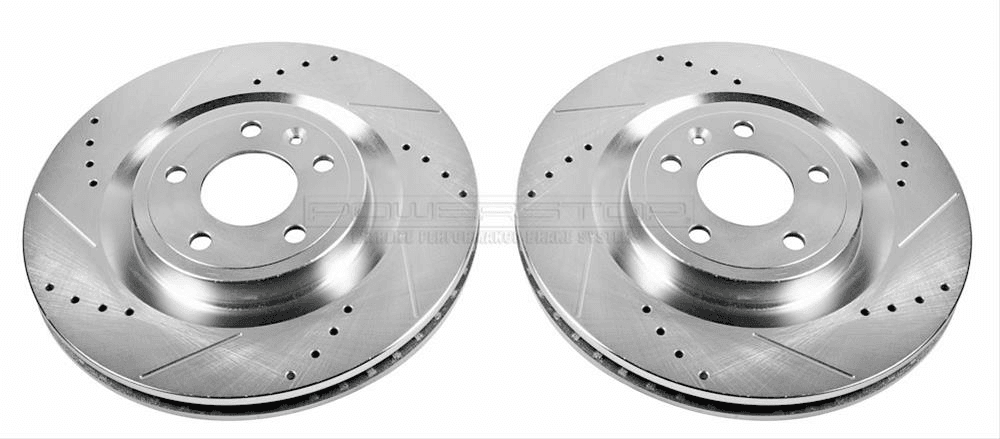 Bremsscheibe Mustang Powerstop Fahrerseite und Beifahrerseite