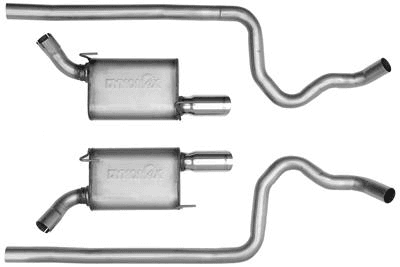 Auspuffanlage ab Kat Mustang GT
