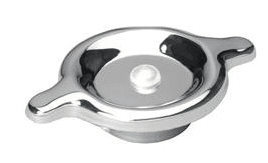 Öldeckel Chrom mit Bajonetverschluss Öldeckel Chrom mit Bajonetverschluss