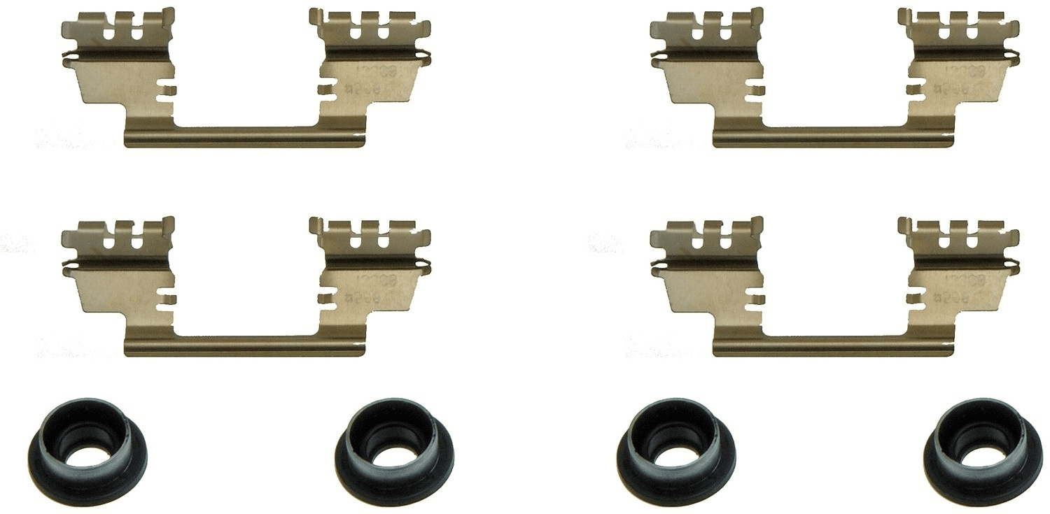 Bremsenkleinteile Set vorne Caliber STR4 Challenger Magnum Charger Bremsenkleinteile Set vorne Caliber STR4 Challenger Magnum Charger
