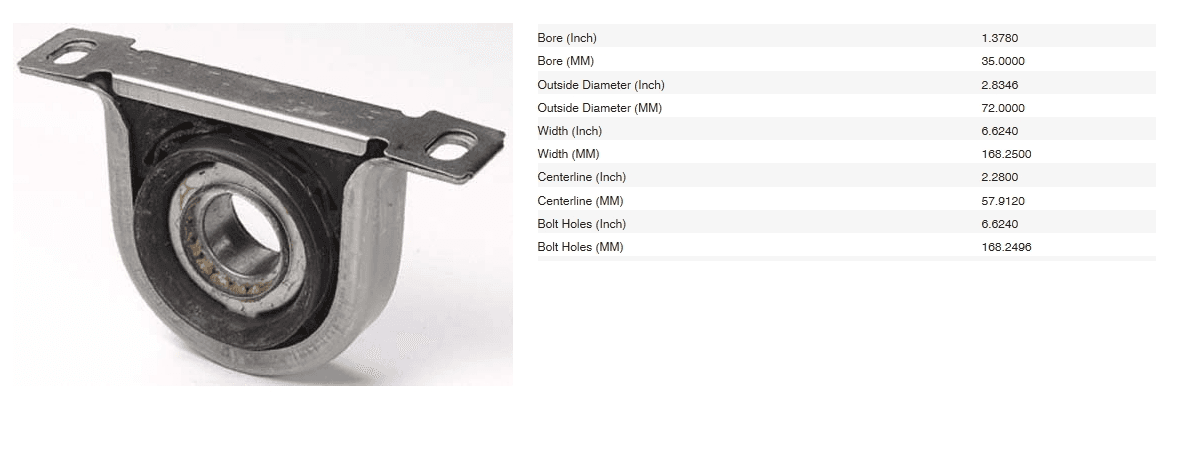 Kardanwellen Mittellager Kardanwellen Mittellager