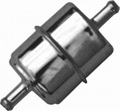Benzinfilter verchromt 5/16in. Anschlüsse