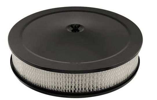 Luftfiltergehäuse schwarz 84mm hoch